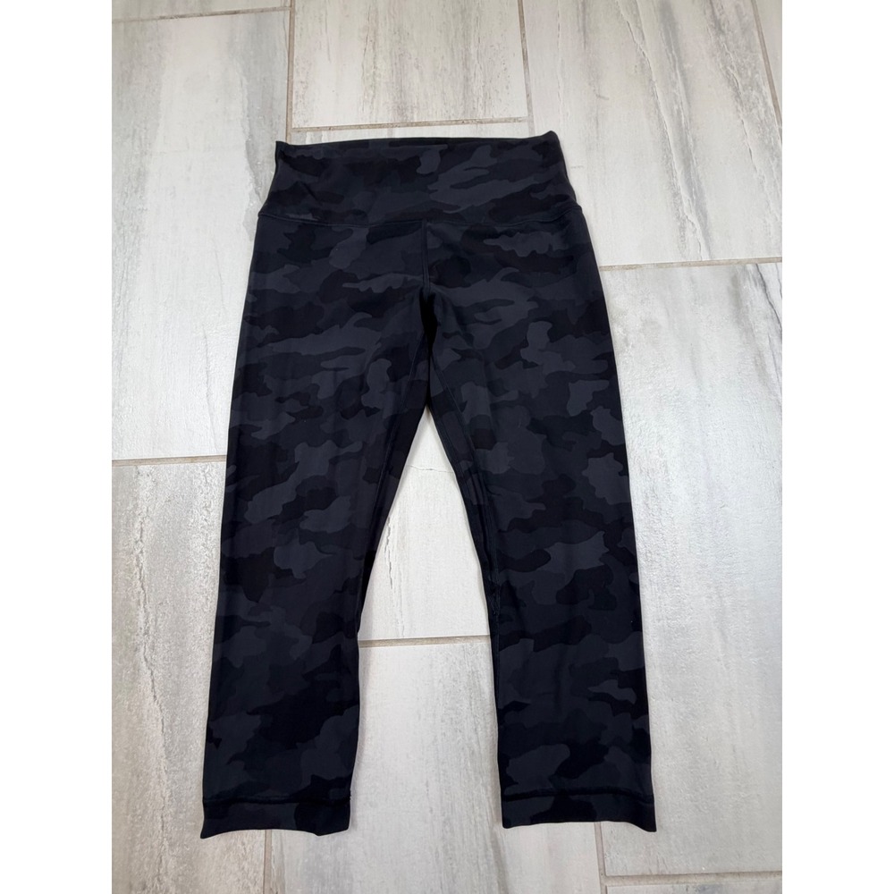 Lululemon Wunder Under High-Rise Crop 21 Heritage 365 Camo Deep Coal Multi 10